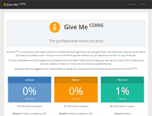 Tablet Screenshot of give-me-coins.com